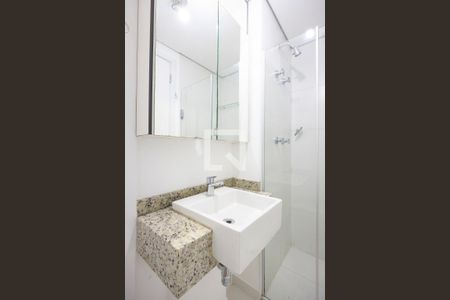 Studio para alugar com 24m², 1 quarto e sem vaga Studio para alugar com 24m², 1 quarto e sem vagaBanheiro