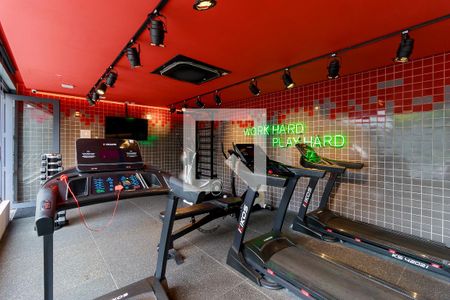 Studio para alugar com 24m², 1 quarto e sem vaga Studio para alugar com 24m², 1 quarto e sem vagaAcademia