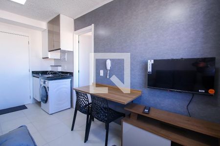 Sala/Cozinha de apartamento à venda com 1 quarto, 25m² em Brás, São Paulo
