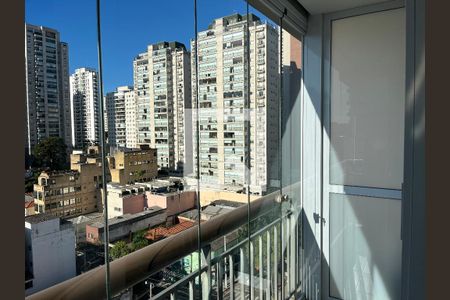 Apartamento para alugar com 30m², 1 quarto e 1 vagaVaranda