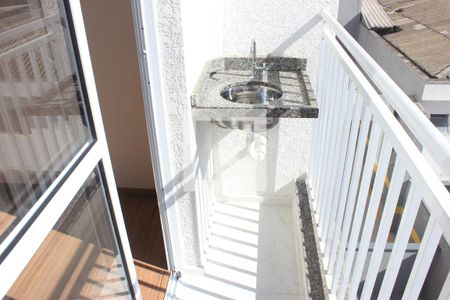 Varanda de apartamento para alugar com 2 quartos, 48m² em Parque Continental I, Guarulhos
