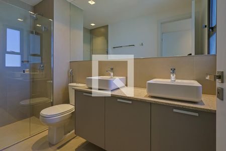 Apartamento para alugar com 77m², 2 quartos e 2 vagas Apartamento para alugar com 77m², 2 quartos e 2 vagasBanheiro da Suíte
