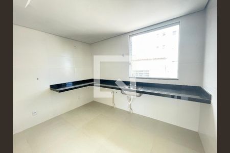 Cozinha de apartamento à venda com 3 quartos, 149m² em Salgado Filho, Belo Horizonte