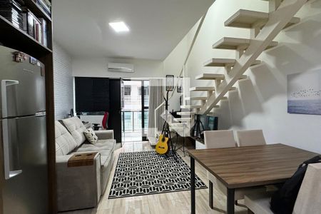 Sala de apartamento à venda com 1 quarto, 54m² em Bethaville I, Barueri