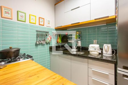 Cozinha de apartamento à venda com 3 quartos, 100m² em Rio Branco, Porto Alegre
