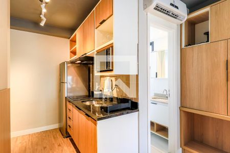 Studio para alugar com 25m², 1 quarto e sem vagaCozinha