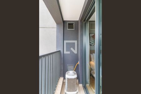 Studio para alugar com 25m², 1 quarto e sem vagaVaranda