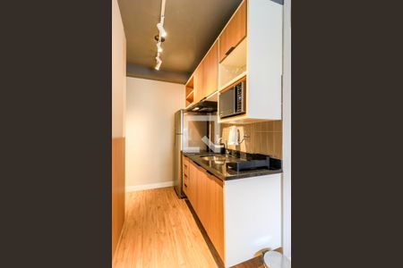 Studio para alugar com 25m², 1 quarto e sem vagaCozinha