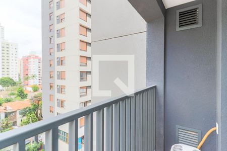 Studio para alugar com 25m², 1 quarto e sem vagaVaranda