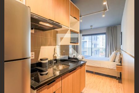 Studio para alugar com 25m², 1 quarto e sem vagaCozinha