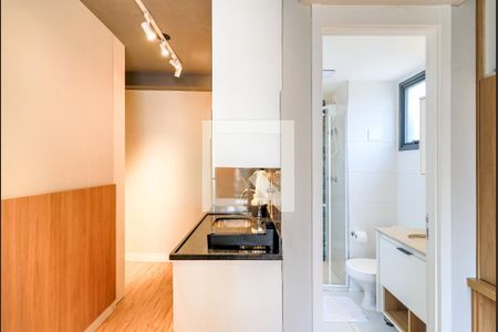 Studio para alugar com 25m², 1 quarto e sem vagaCozinha