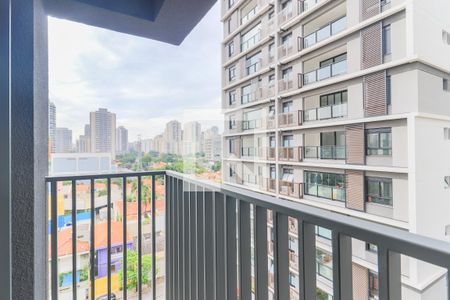 Studio para alugar com 25m², 1 quarto e sem vagaVaranda