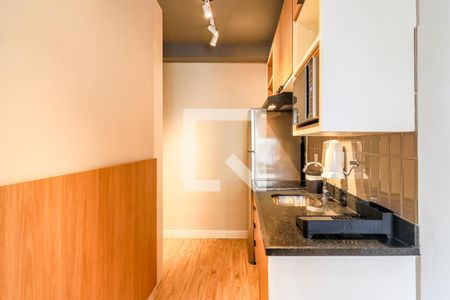 Studio para alugar com 25m², 1 quarto e sem vagaCozinha