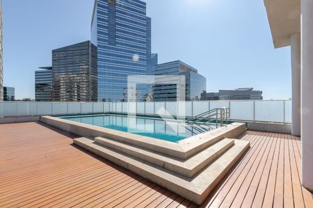 Studio à venda com 34m², 1 quarto e 1 vagaPiscina