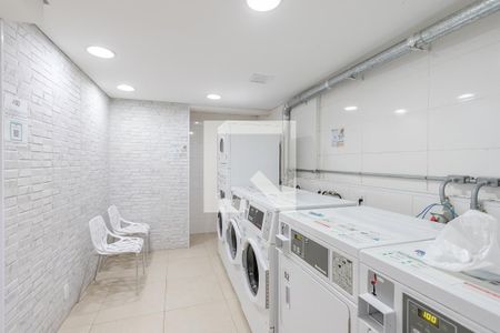 Studio à venda com 34m², 1 quarto e 1 vagaLavanderia