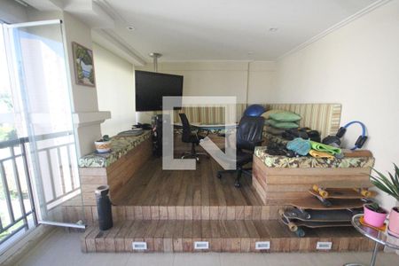 Varanda da Sala de apartamento à venda com 3 quartos, 184m² em Vila Mariana, São Paulo