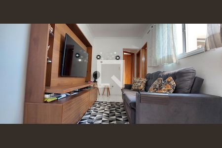 Sala de apartamento para alugar com 2 quartos, 80m² em Vila Linda, Santo André