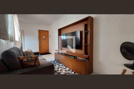 Sala de apartamento para alugar com 2 quartos, 80m² em Vila Linda, Santo André