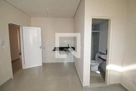Sala / Cozinha de apartamento para alugar com 1 quarto, 16m² em Santana, São Paulo