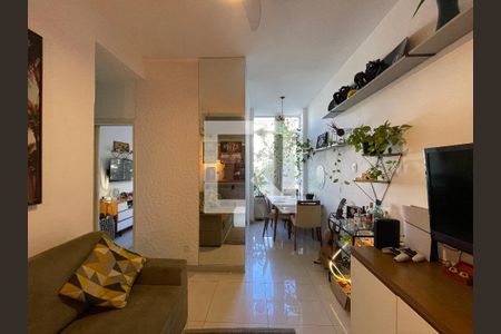 Sala de apartamento para alugar com 2 quartos, 48m² em Flamengo, Rio de Janeiro