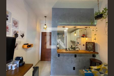 Sala de apartamento para alugar com 2 quartos, 48m² em Flamengo, Rio de Janeiro