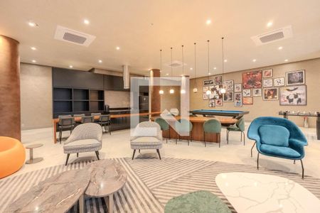 Studio para alugar com 24m², 1 quarto e sem vaga Studio para alugar com 24m², 1 quarto e sem vagaÁrea comum - Salão de festas