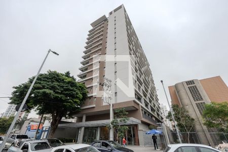 Studio para alugar com 24m², 1 quarto e sem vaga Studio para alugar com 24m², 1 quarto e sem vagaFachada