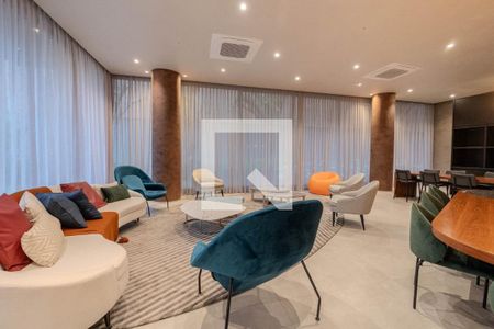 Studio para alugar com 24m², 1 quarto e sem vaga Studio para alugar com 24m², 1 quarto e sem vagaÁrea comum - Salão de festas