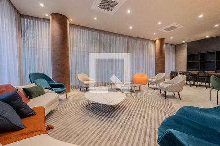 Studio para alugar com 24m², 1 quarto e sem vaga Studio para alugar com 24m², 1 quarto e sem vagaÁrea comum - Salão de festas