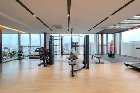 Studio para alugar com 24m², 1 quarto e sem vaga Studio para alugar com 24m², 1 quarto e sem vagaÁrea comum - Academia