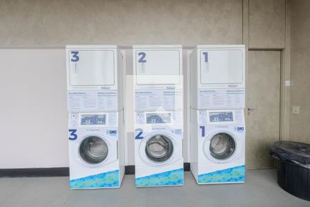 Studio para alugar com 24m², 1 quarto e sem vaga Studio para alugar com 24m², 1 quarto e sem vagaLavanderia