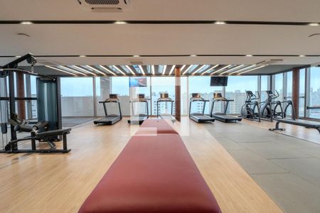 Studio para alugar com 24m², 1 quarto e sem vaga Studio para alugar com 24m², 1 quarto e sem vagaÁrea comum - Academia