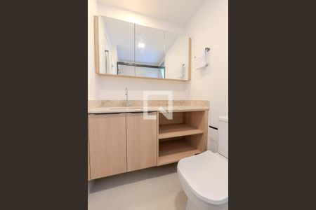 Studio para alugar com 24m², 1 quarto e sem vaga Studio para alugar com 24m², 1 quarto e sem vagaBanheiro