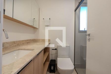 Studio para alugar com 24m², 1 quarto e sem vaga Studio para alugar com 24m², 1 quarto e sem vagaBanheiro