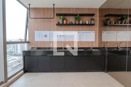 Studio para alugar com 24m², 1 quarto e sem vaga Studio para alugar com 24m², 1 quarto e sem vagaLavanderia