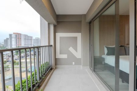 Studio para alugar com 24m², 1 quarto e sem vaga Studio para alugar com 24m², 1 quarto e sem vagaSacada