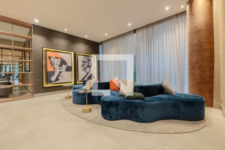 Studio para alugar com 24m², 1 quarto e sem vaga Studio para alugar com 24m², 1 quarto e sem vagaHall de entrada