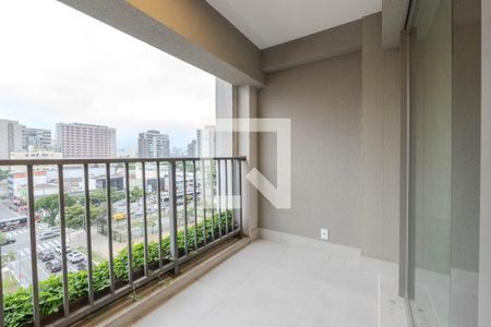 Sacada de kitnet/studio para alugar com 1 quarto, 24m² em Indianópolis, São Paulo