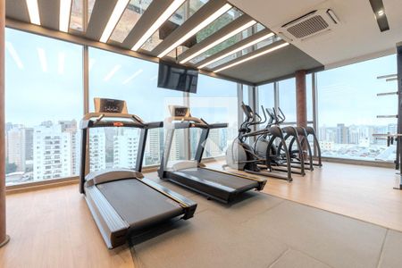 Studio para alugar com 24m², 1 quarto e sem vaga Studio para alugar com 24m², 1 quarto e sem vagaÁrea comum - Academia