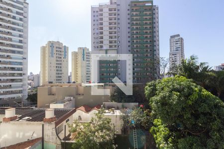 Vista de kitnet/studio à venda com 1 quarto, 27m² em Chácara Seis de Outubro, São Paulo