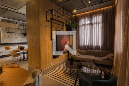 Studio para alugar com 40m², 1 quarto e 1 vaga Studio para alugar com 40m², 1 quarto e 1 vagaÁrea comum - Salão de festas