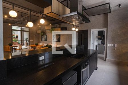 Studio para alugar com 40m², 1 quarto e 1 vaga Studio para alugar com 40m², 1 quarto e 1 vagaÁrea comum - Salão de festas