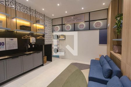 Studio para alugar com 40m², 1 quarto e 1 vaga Studio para alugar com 40m², 1 quarto e 1 vagaLavanderia