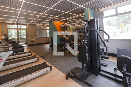 Studio para alugar com 40m², 1 quarto e 1 vaga Studio para alugar com 40m², 1 quarto e 1 vagaÁrea comum - Academia