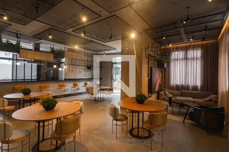 Studio para alugar com 40m², 1 quarto e 1 vaga Studio para alugar com 40m², 1 quarto e 1 vagaÁrea comum - Salão de festas