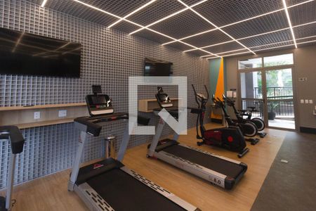 Studio para alugar com 40m², 1 quarto e 1 vaga Studio para alugar com 40m², 1 quarto e 1 vagaÁrea comum - Academia