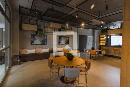 Studio para alugar com 40m², 1 quarto e 1 vaga Studio para alugar com 40m², 1 quarto e 1 vagaÁrea comum - Salão de festas