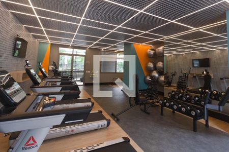 Studio para alugar com 40m², 1 quarto e 1 vaga Studio para alugar com 40m², 1 quarto e 1 vagaÁrea comum - Academia