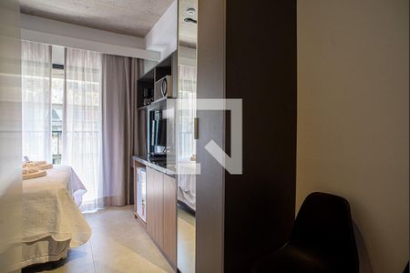 Studio para alugar com 22m², 1 quarto e sem vaga Studio para alugar com 22m², 1 quarto e sem vagaSala/Quarto