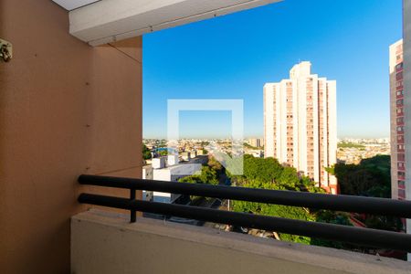 Varanda da Sala de apartamento para alugar com 2 quartos, 52m² em Vila Industrial, São Paulo
